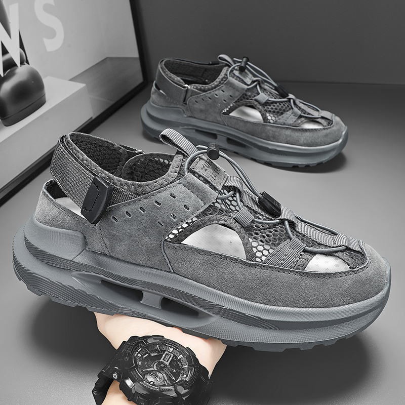 Outdoor Sport Outfit - Sandles For Men Rubber Shoes Sport