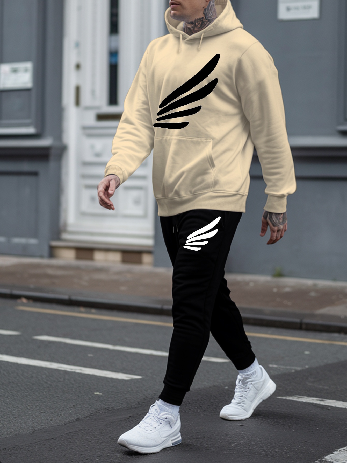 Men Autumn Winter 2‑Piece Draw - Outdoor Sport Outfit recension och pris