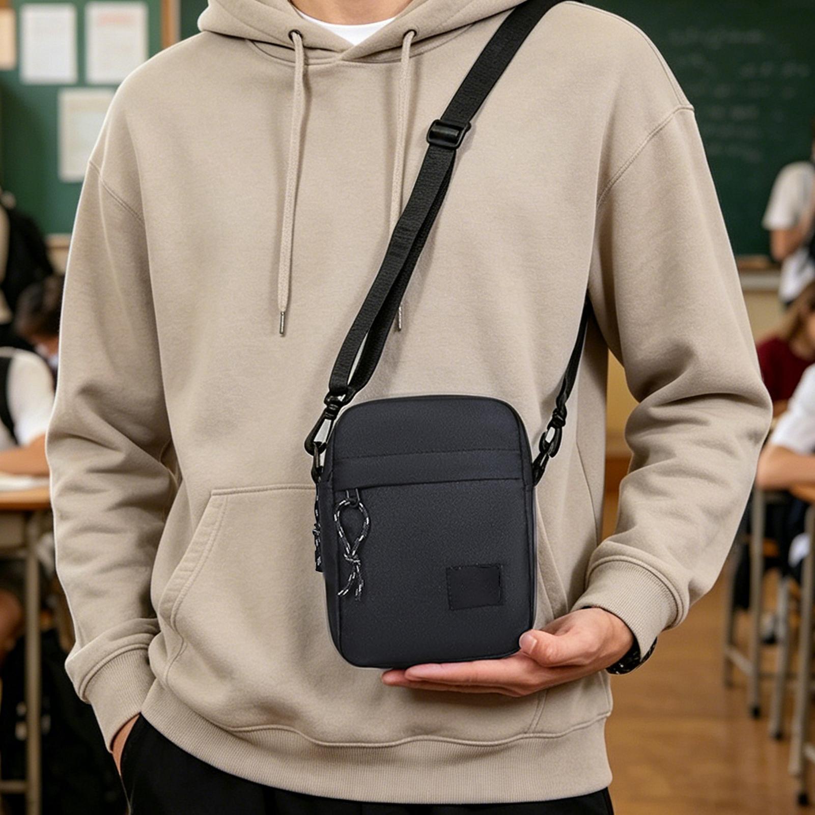 Men's Compact Shoulder Bag Fas - Outdoor Sport Gym recension och pris