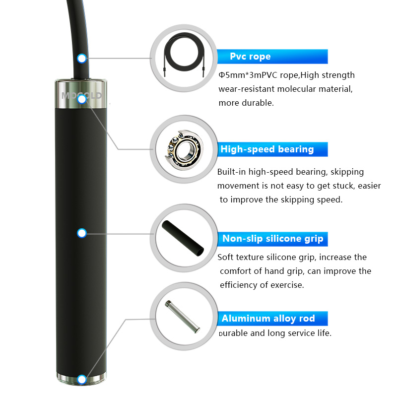 Boxing Jump rope sport Excerci - Speed Skipping Rope recension och pris